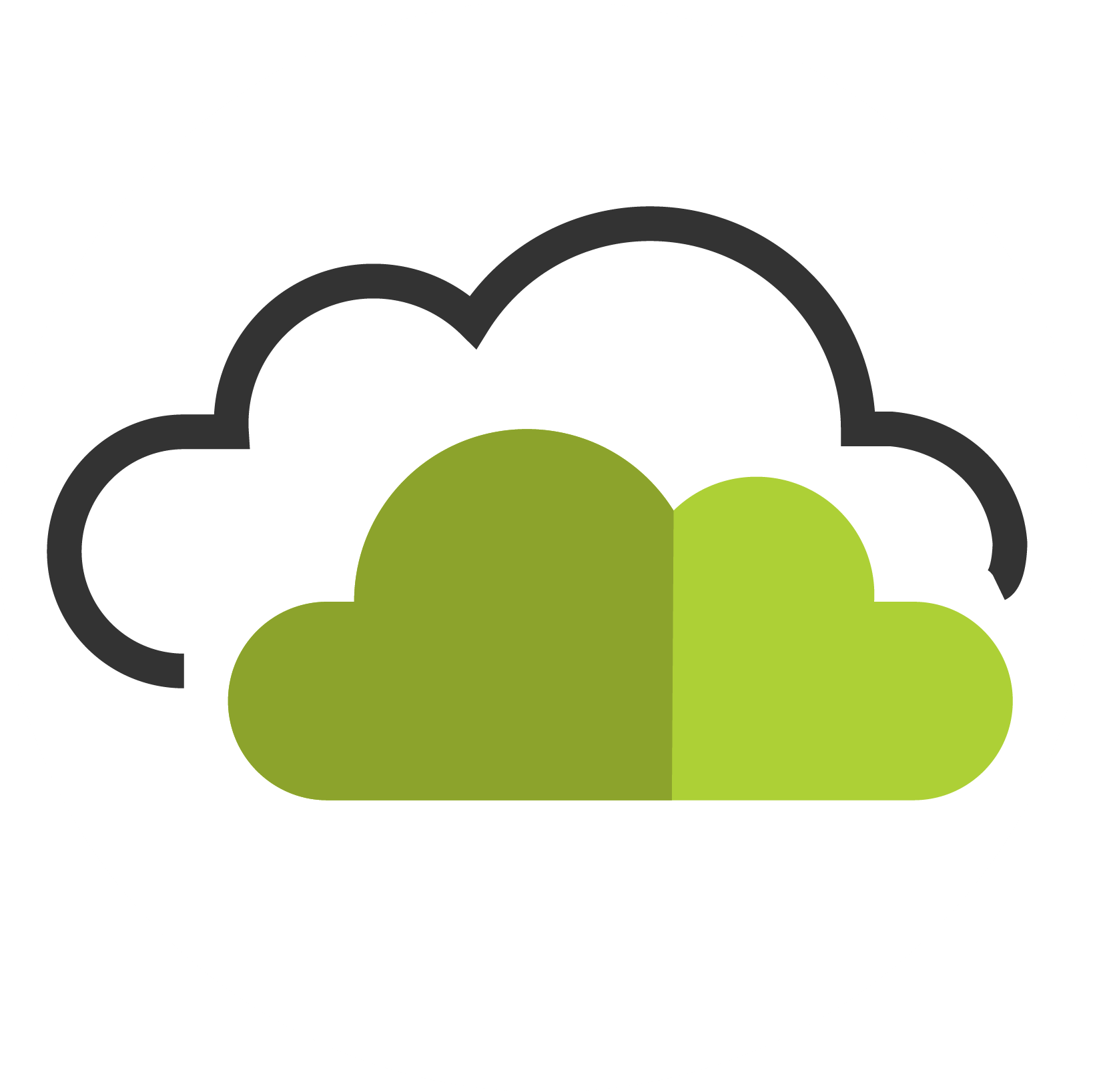 cloud services icon by erin gibbs - cloud computing image