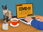 COVID-19 Work from Home Quarantine Image by thedarknut from Pixabay 